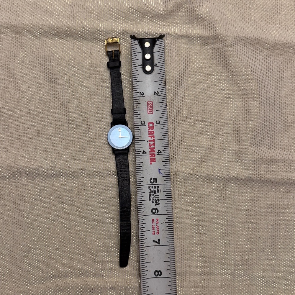 MOVADO Women Authentic Watch Needs
New Battery Selling As Is Black - Picture 2 of 6